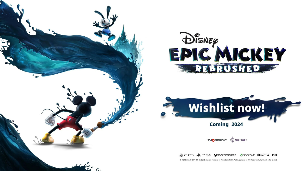 Disney Epic Mickey Rebrushed PC (2024)