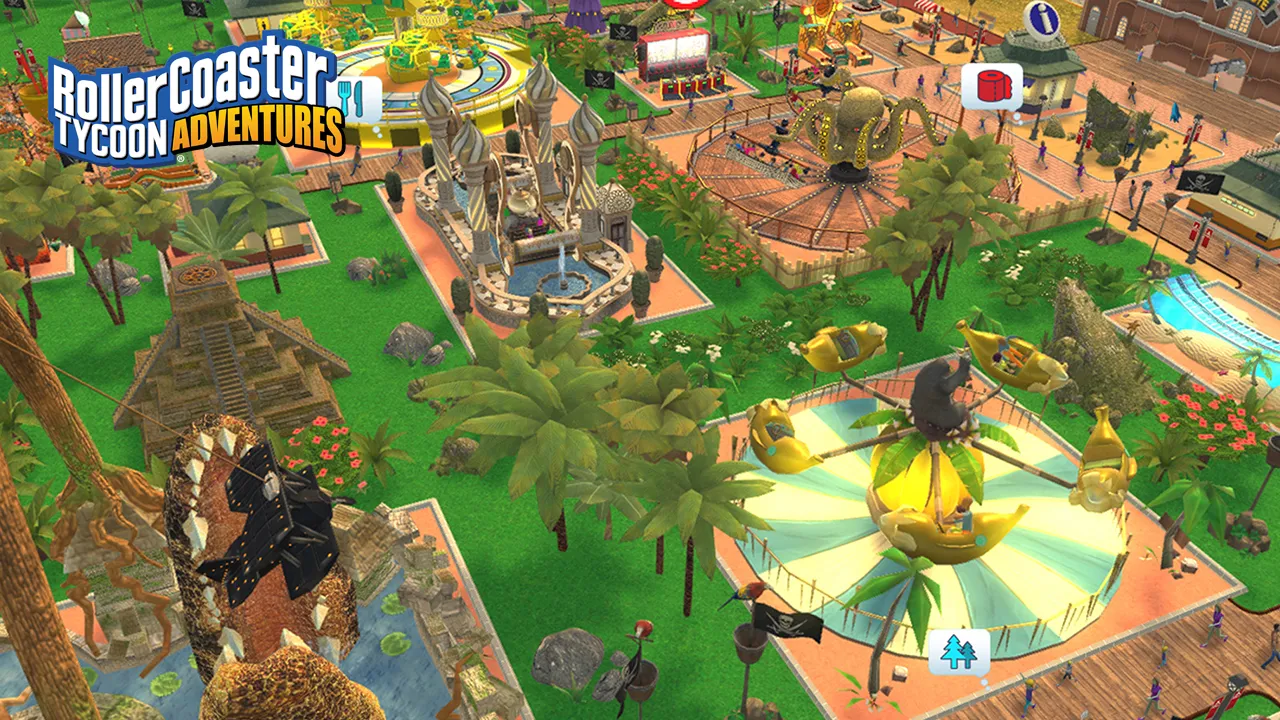 Rollercoaster Tycoon Adventures PC free