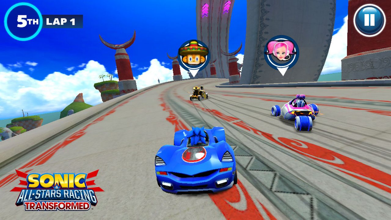 Sonic & Sega All-Stars Racing Transformed PC free