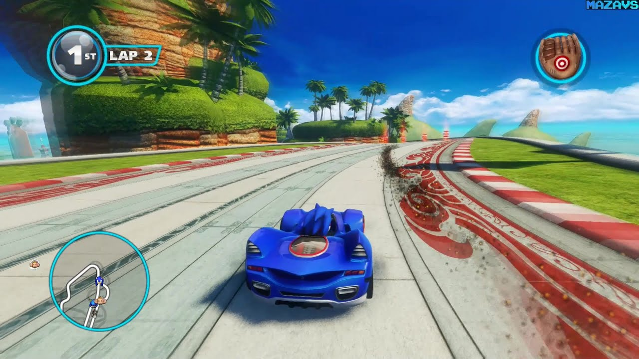 Sonic & Sega All-Stars Racing Transformed PC free download elamigos